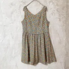 Ray Beams♡レディース 花柄ワンピース ノースリーブ Sのサムネイル
