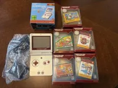 ゲームボーイアドバンスSP ファミコンカラー ソフト付き