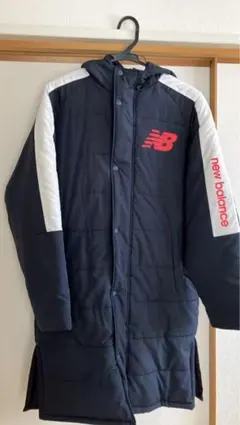 美品　new balance サイズ160 ベンチコート　サッカー