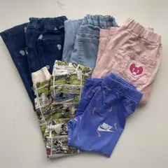 NIKE等まとめ売り　保育園着　ボトムス5点セット　女の子服　90cm 95cm
