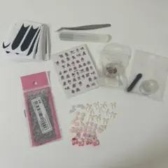 ネイルパーツセット カービィ リボン 3Dデコレーションのサムネイル