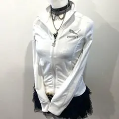 平成ギャル y2k　PUMA ジャージ　透け感　archive マクブリング
