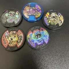妖怪ウォッチメダルキャラクターコイン5個セット