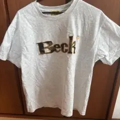 Beck and call ロゴ Tシャツ グレー