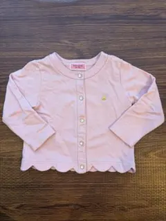 ケイトスペード ピンクカーディガン 80-90cm