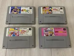 美少女戦士セーラームーン スーパーファミコンソフト 4本セット 中古品