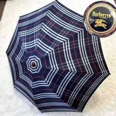 【未使用品】BURBERRY バーバリー　ノバチェック　折りたたみ傘