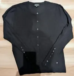 SONIA RYKIEL 黒 カーディガン 半袖タートル　アンサンブル 40