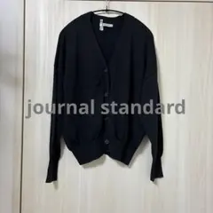 ジャーナルスタンドJS+eCアセテートテンジクVネックカーディガンのサムネイル