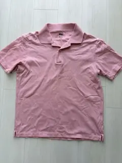 UNIQLO AIRism ポロシャツ ピンクのサムネイル