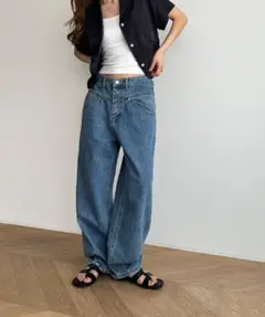 El mar ヨークデニムパンツ　キャナルジーンのサムネイル