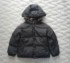 グローバルワーク　迷彩柄 フード付き中綿コート　120cm～130cm