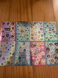 平成レトロ　シール　8枚セット