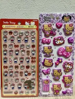 【正規品】 キティボンボンドロップミニ 日焼けキティマシュマロシール2枚組