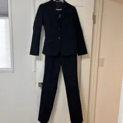 レディース パンツスーツ上下 ブラックのサムネイル