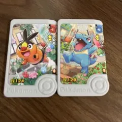 ポケモンフレンダ ベストタッグ3弾 パラレルアートピック ワニノコ　ポカブ