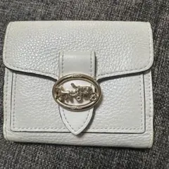 COACH 二つ折り財布 ホワイト