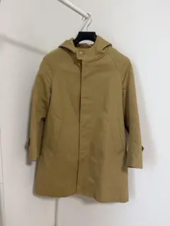 ORCIVALオーシバルベージュ フード付きコートサイズ1