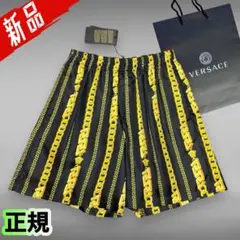【新品正規】VERSACE 表地シルク100%ショートパンツ 46★ショッパー付のサムネイル