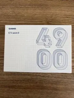CASIO EX-word XD-SA4900WE ホワイト