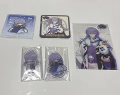 スイパラコラボ 星導ショウ アクスタ、コースター、特典カードセット