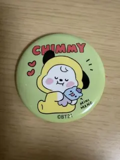 BT21 CHIMMY 缶バッジ ミニマング