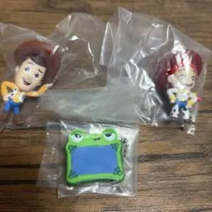 トイストーリー　フィギアマスコット　3点セット