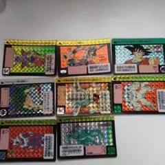 バンダイ　カードダス　ドラゴンボールＺ　キラ８枚