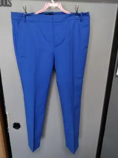 ◆ZARA BASIC◆美品 青 スラックス サイズ34のサムネイル