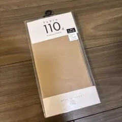 新品未開封　靴下屋　タイツ　110デニール　サイズM〜Lダルピンクのサムネイル