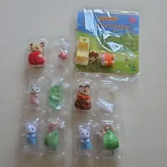 シルバニアファミリー　赤ちゃん　森であそぼ　手押しぐるま　6点セット