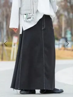 ■niko and…be with M MisayoサイドタックスカートM■