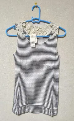 新品未使用 GLOBAL WORK レースタンクトップ Lサイズ