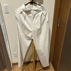 GRL センタープレスタックワイドパンツ