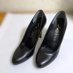 最終値下げ　☆美品☆　DIANA ブラック ハイヒール 9.5cm