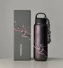 中国限定スターバックスパンクバレエグラスタンブラー バッグ ブラック