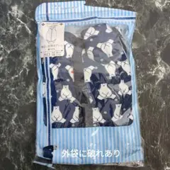 しろくま柄　タンクトップ型ロンパース　北欧柄　80cm