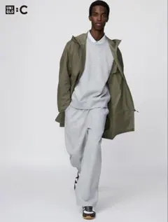 ユニクロ　スウェットワイドパンツ