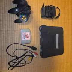 【動作未確認】Nintendo64 本体+コントローラー1個+ソフト1個セット
