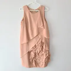 ダイアグラム グレースコンチネンタル パーティー ドレス ワンピース ベージュ