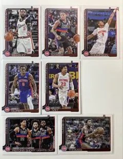 NBA 25-26 Topps Pistons セット