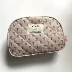 【新品未使用】非売品！NIMES×Les Olivades キルティングポーチのサムネイル