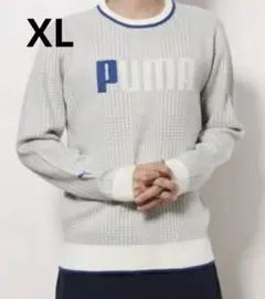 PUMA メンズ ゴルフ 長袖セーター グラフィック クルー ニット XL