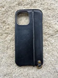 HUKURO iPhone12promax用 本革ケース ブラックのサムネイル