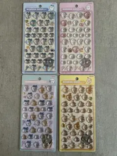 【正規品】ボンボンドロップシール ちいかわ 第一弾4種セット