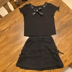 【美品】コムサデモード　フィユ　女児セットアップ100cm