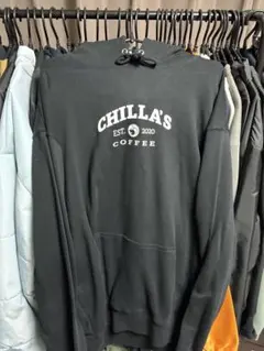 CHILLA'S COFFEE パーカー XL チラズアート