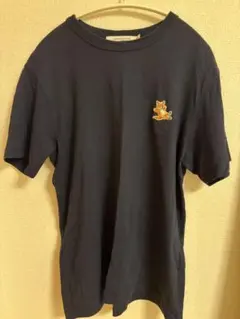 MAISON KITSUNÉ フォックスパッチ 半袖Tシャツ ネイビー XSのサムネイル