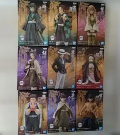 新品未開封　鬼滅の刃 　絆の装　フィギュア ９体セット