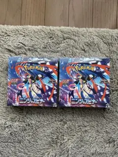 ポケモンカード ニンジャスピナー 2BOX ペりペりなし 封入率一致品